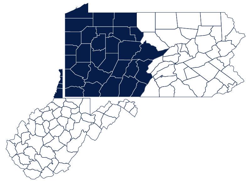Pennsylvania Territory Map